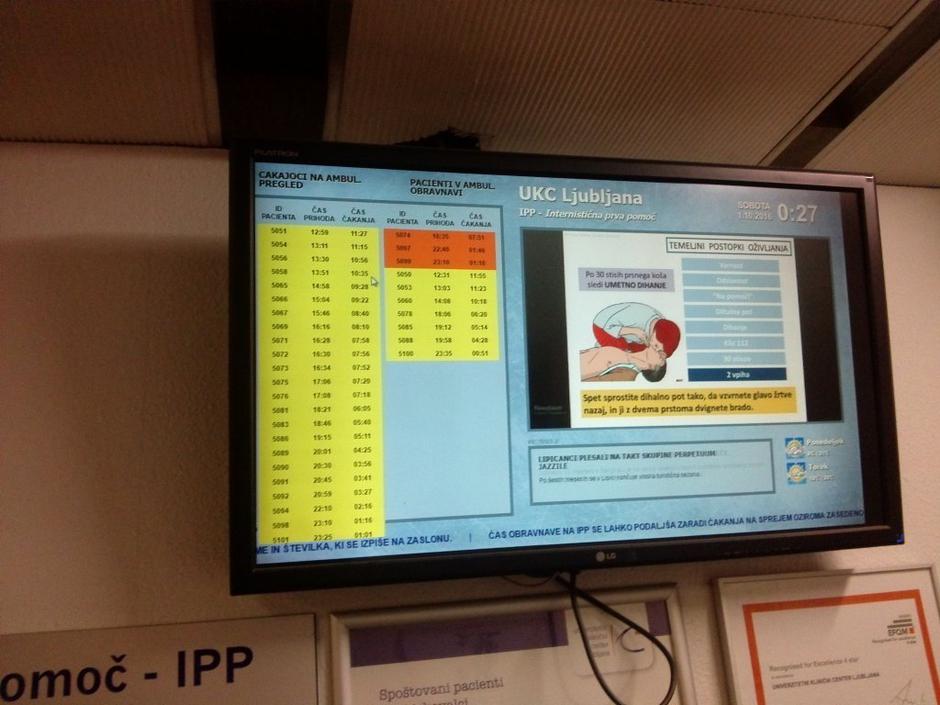 Internistična prva pomoč UKC Ljubljana | Avtor: V. L. 