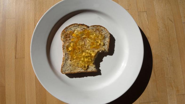 Toast z marmelado 