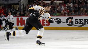 Zdeno Chara je plošček udaril s hitrostjo 170,4 km/h. Nov rekord! (Foto: Reuters