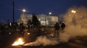 Grčija protesti