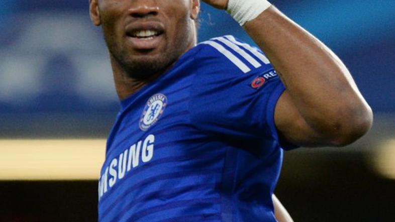 Drogba Chelsea Maribor Liga prvakov Stamford Bridge