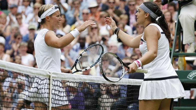 Kirsten Flipkens Marion Bartoli Wimbledon polfinale