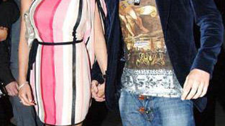 Danielle Lloyd in fant Jamie O'Hara pred prihodom v klub, kjer so Danielle bruta