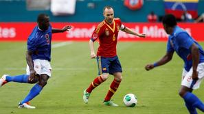 Iniesta Španija Haiti prijateljska tekma Sun Life Stadium Miami