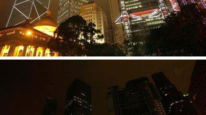 Luči so ugasnili tudi na Kitajskem. Več pa v priloženi fotogaleriji.