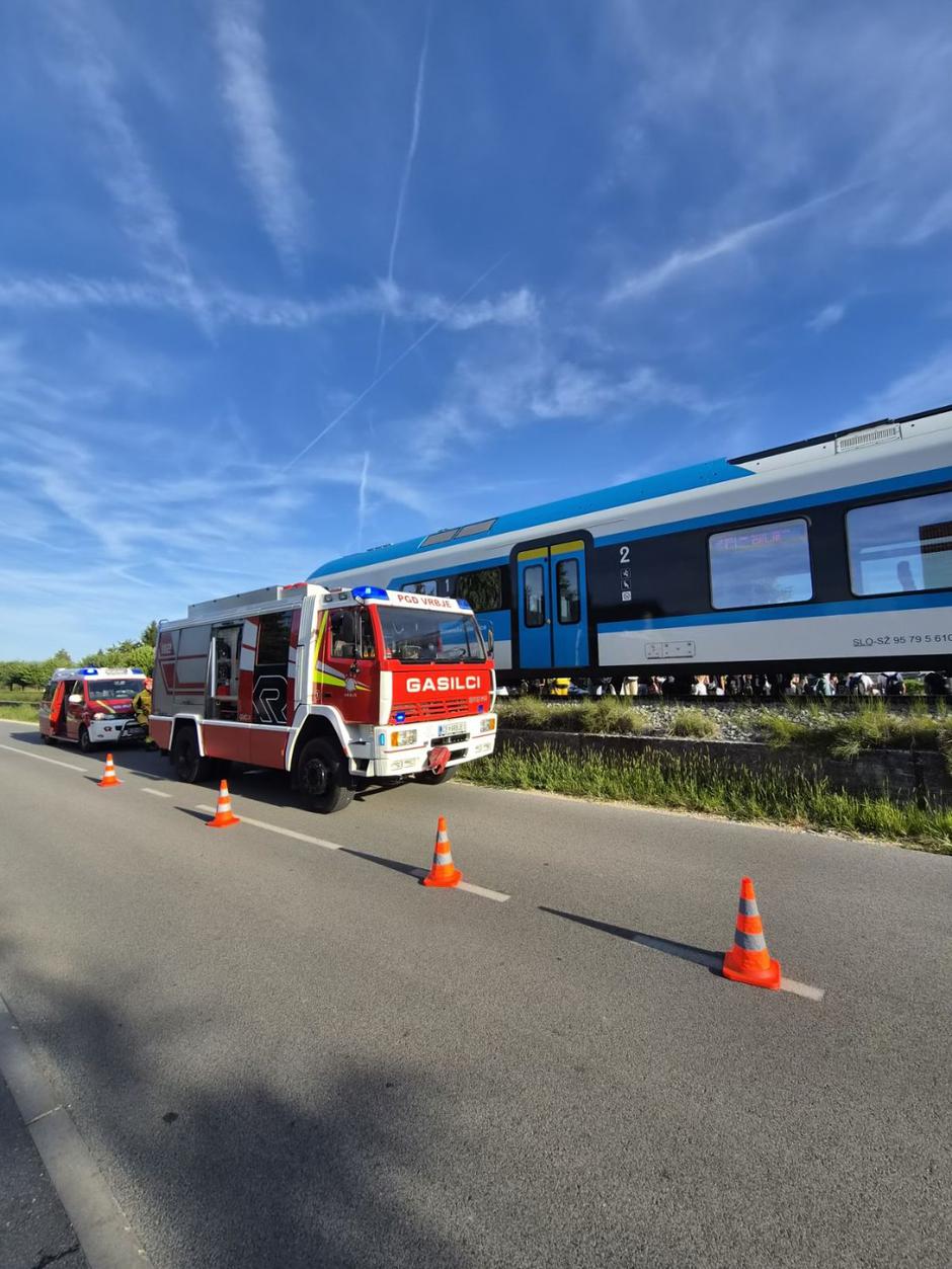 železniška nesreča gasilci vlak | Avtor: gasilska zveza Žalec