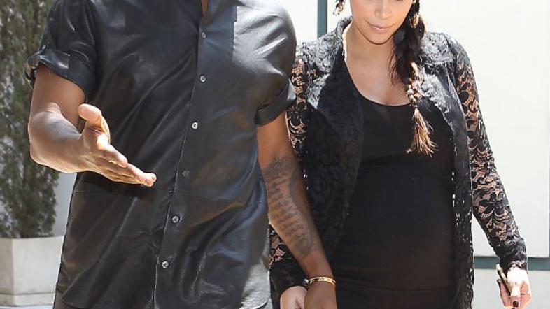 Kim Kardashian in Kanye West