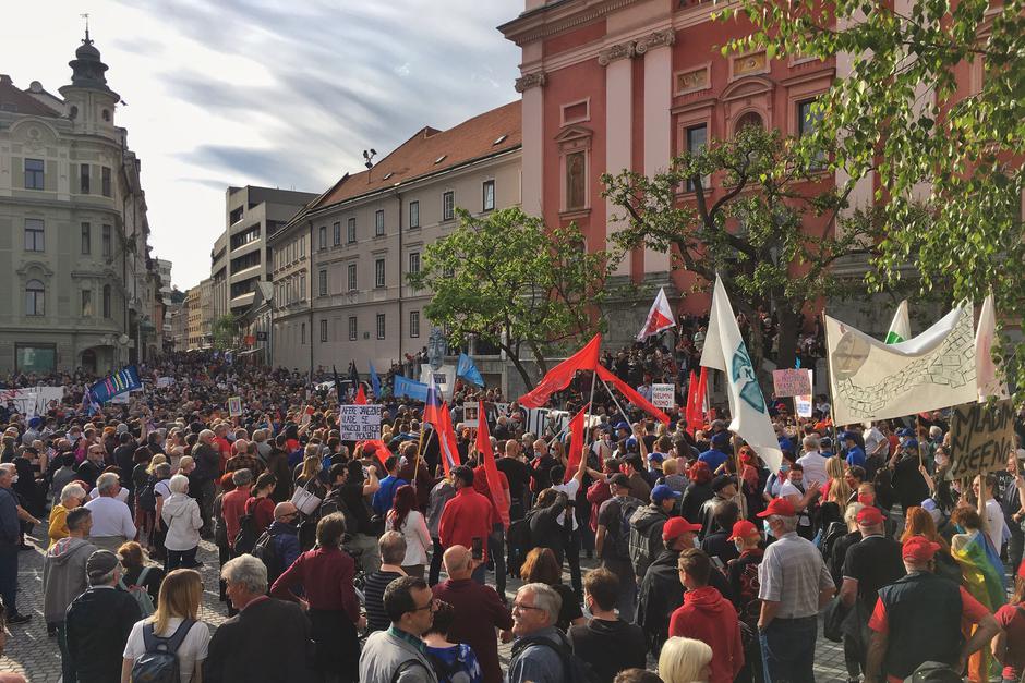 Protivladni protesti | Avtor: Anže Petkovšek