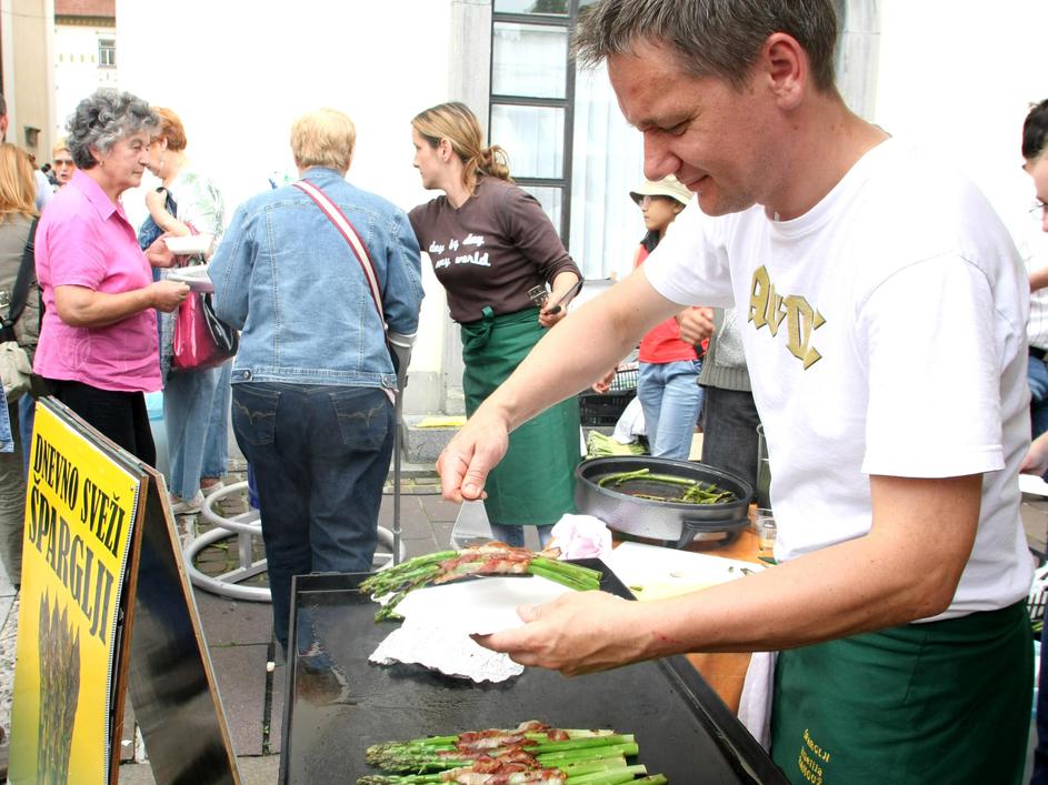 Na prireditvi so prikazali uporabo zdrave, sveže hrane, pridelane na slovenskem 