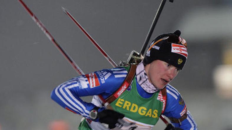 Jekaterina Jurjeva je zmagala na sprintu v Oberhofu.