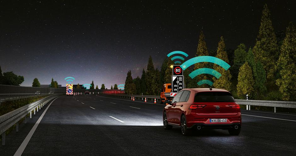 C2X V2X tehnologija | Avtor: Volkwagen