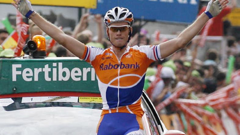 Nizozemski kolesar Rabobanka Lars Boom je dobil prolog. (Foto: Reuters)