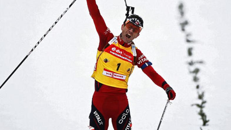 Ole Einar je na domačem terenu nepremagljiv.