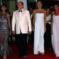 Princ Albert, Charlene Wittstock, princesi Stephanie in Caroline se vedno sijoči