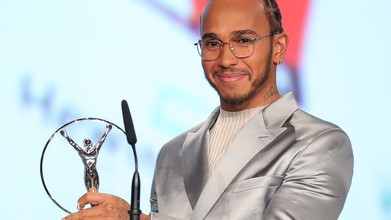 Lewis Hamilton laureus