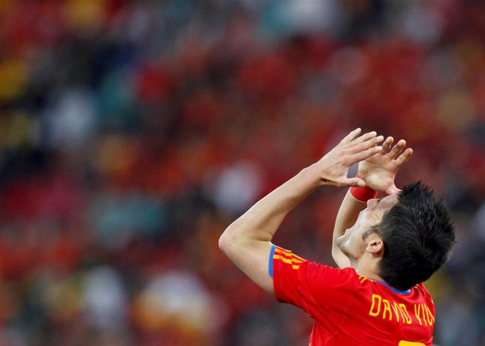 Vedel sem, da bi moral vplačati na Brazilijo. David Villa. (Foto: Reuters)