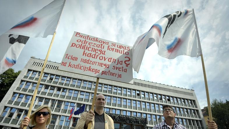 slovenija 03.09.13, vstajniki, protesti, TK vstajnikov glede napovedanih protest