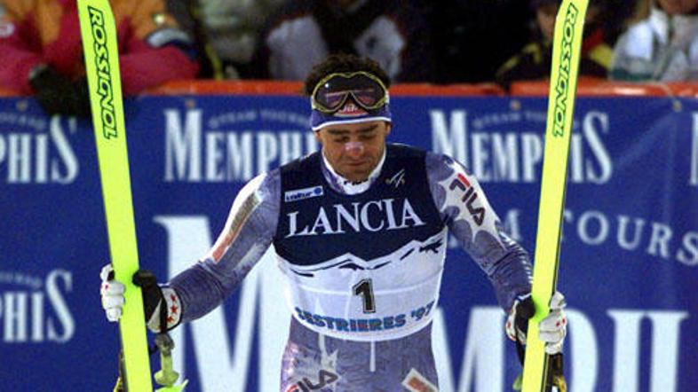 Alberto Tomba, ko je bil še aktiven športnik