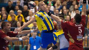 Žiga Mlakar, Celje Pivovarna Laško:Veszprem, Liga prvakov