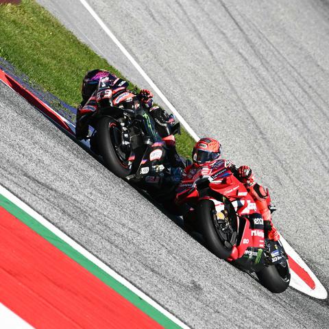 Jorge Martin in Marc Marquez