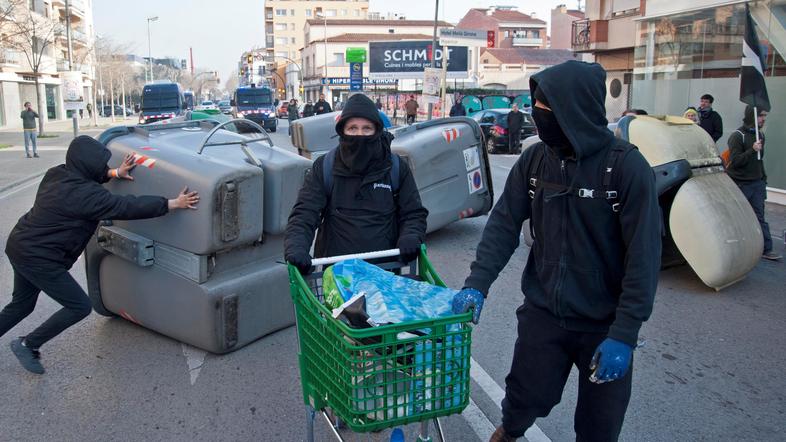 Protesti v Kataloniji