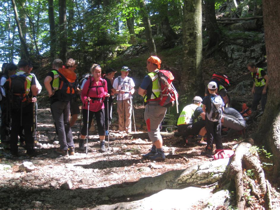 Nesreča mladega francoskega planinca.