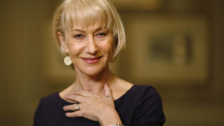 Helen Mirren bo med poroko raje popivala. (Foto: Reuters)