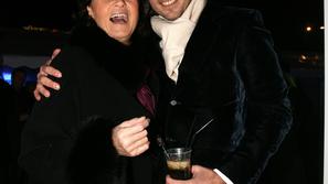 Jan Plestenjak in njegova mama Dora