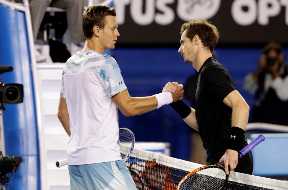 OP Avstralije - polfinale) Tomaš Berdych