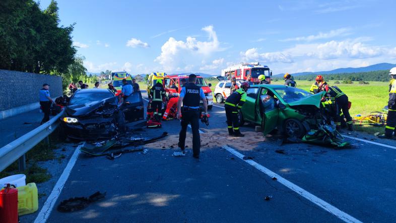 prometna nesreča Petelinje