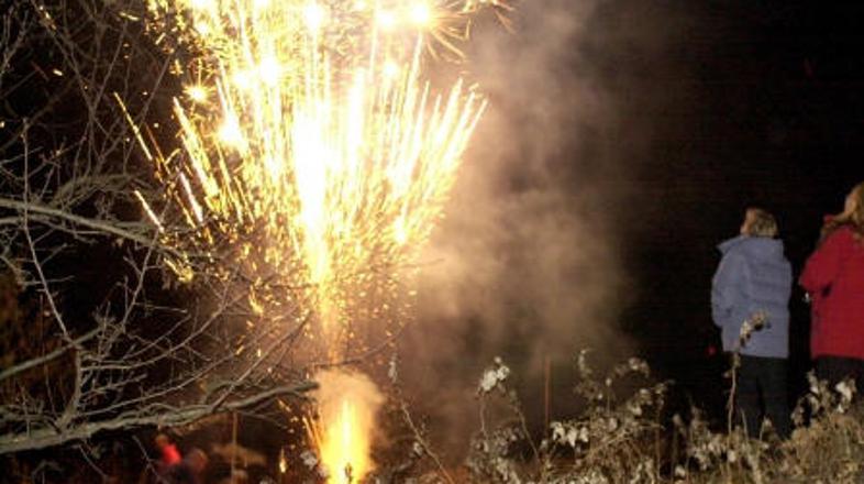 Uporaba pirotehničnih izdelkov, katerih glavni učinek ni pok, je dovoljena le do