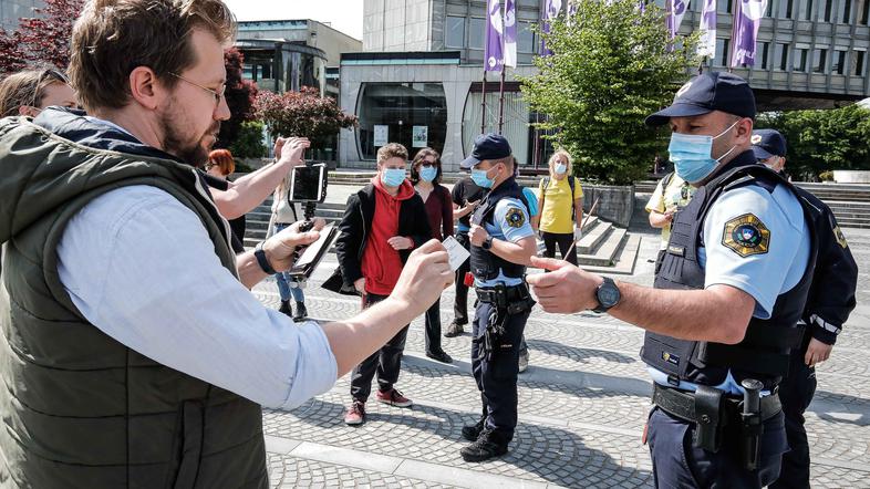 protest družba Jaša Jenull