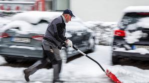 Prvoaprilski sneg v Nemčiji