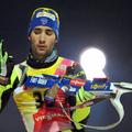 Martin Fourcade biatlon sprint Ruhpolding puška streljanje strel