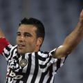 Antonio di Natale je zadel za vodstvo Udineseja z 1:0.