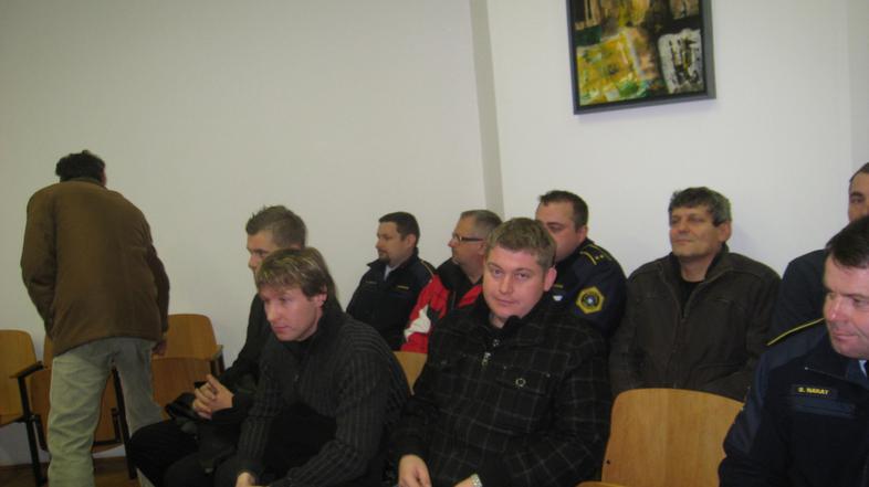 Slovenija 11.12.12, Krsko, Jernej Zvar, Gorazd Kostevc, nekdanja policista (prvi