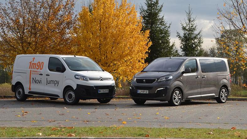 Peugeot traveller in citroën jumpy