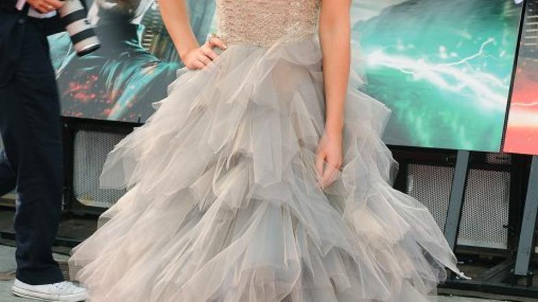 Emma Watson, obleka Oscar de la Renta