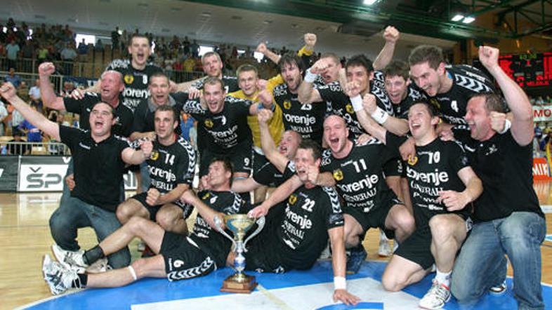 Velenjski rokometaši imajo za sabo fantastično sezono, ki jo v finalu pokala EHF