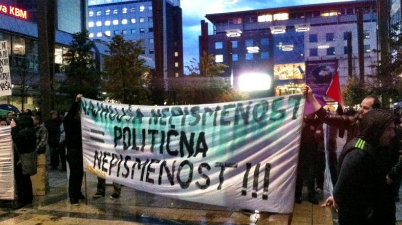 Protestni shod Maribor