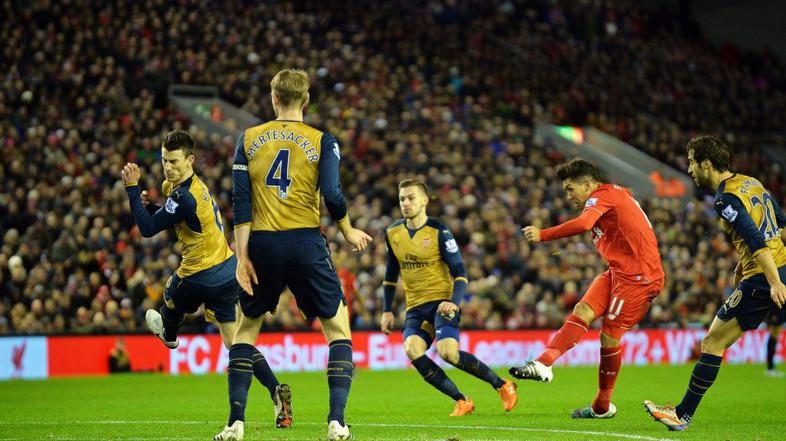 Roberto Firmino Liverpool Arsenal