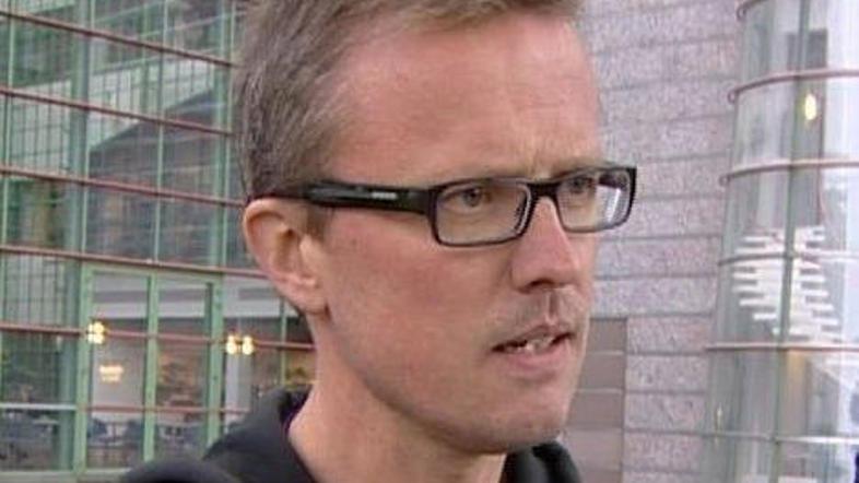 Avtor spornega finskega dokumentarca Resnica o Patrii,  Magnus Berglund. (Foto: 