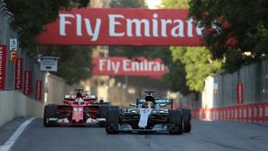 Vettel Hamilton Baku