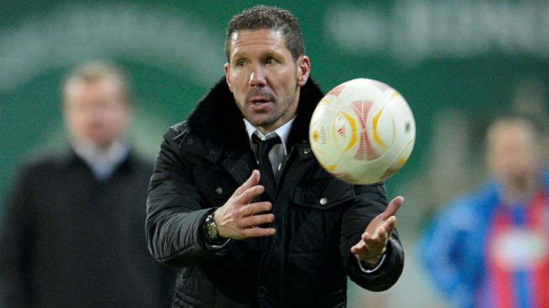 Simeone Viktoria Plzen Atletico Madrid Evropska liga