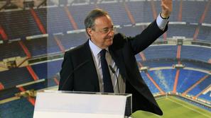 Florentino Perez  Real Madrid Santiago Bernabeu predstavitev