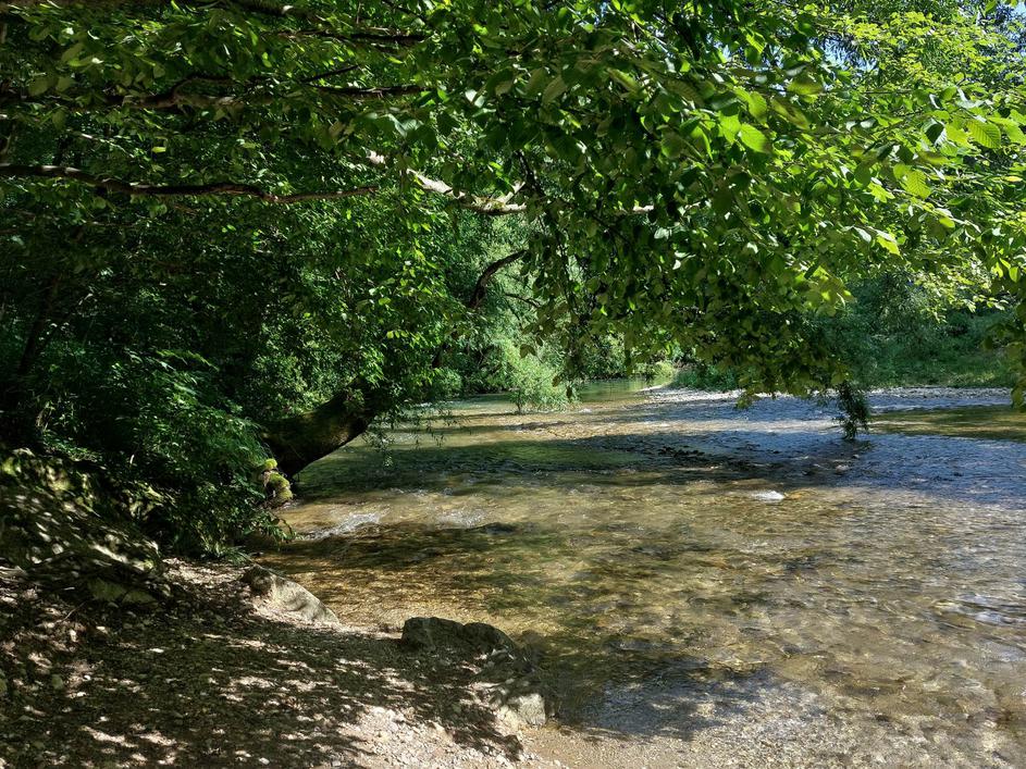 Kanjon Kokre, Kokra, reka, osvežitev v vodi, Kranj