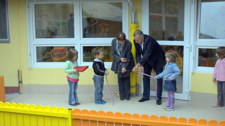 Z ureditvijo prostorov so poskrbeli za sprejem vseh vpisanih otrok. (Foto: Andra