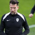 trening nogometne reprezentance slovenije, boštjan cesar
