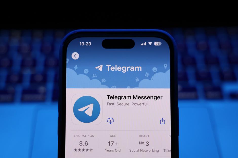 Telegram - aplikacija | Avtor: Profimedia