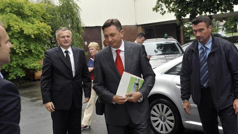 Mura, Borut Pahor, obisk